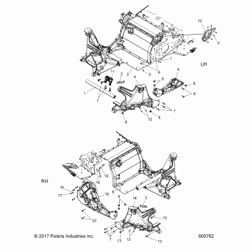 CHASSIS, BULKHEAD ASM. - S18DDJ8PS ALL OPTIONS (600762)