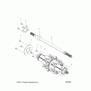 DRIVE TRAIN, JACKSHAFT and DRIVESHAFT - S21EHK8RC ALL OPTIONS (600425)