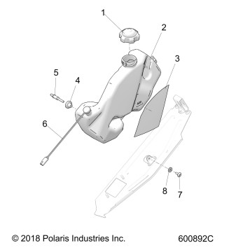 ENGINE, OIL BOTTLE ASM. - S19DDH6PS ALL OPTIONS (600892C)