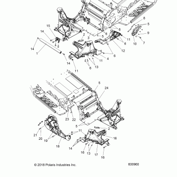 CHASSIS, BULKHEAD ASM. - S19DDH8RS ALL OPTIONS (600960)