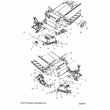 CHASSIS, BULKHEAD ASM. - S21EDP6PS (600972)