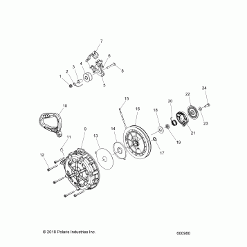 ENGINE, RECOIL STARTER - S20EKL8RS ALL OPTIONS (600980)