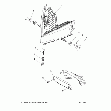 ELECTRICAL, HEADLIGHT/TAILLIGHT - S26MDX6DSA (601035)