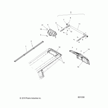 BODY, BUMPER, REAR, SNOWFLAP and TAILLIGHT COVER - S19EHM8PS ALL OPTIONS (601038)