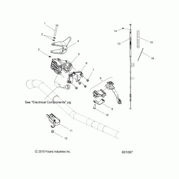 ENGINE, THROTTLE CONTROL ASM. - S19EKL8RS ALL OPTIONS (601067)