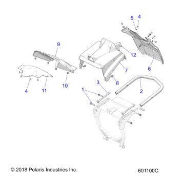 BODY, BUMPER, REAR and CLOSEOFF - S20DCH6PS (49SNOWBUMPERRR16PROS)