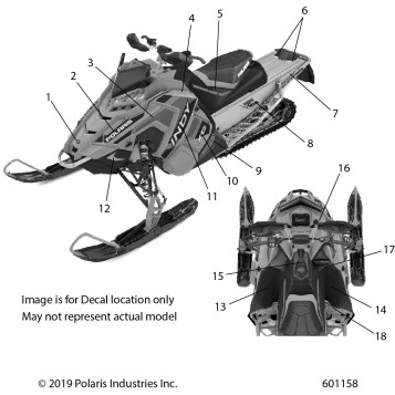 BODY, DECAL, BLACK SIDE PANEL W/PINK ACCENT - S20EDP8PS (C601158)