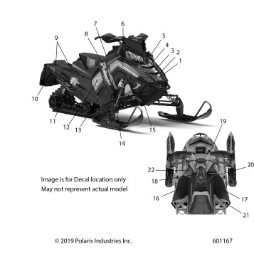 BODY, DECAL, MIDNIGHT BLUE SIDE PANEL, 40TH ANNIV - S20EDP8PS (C601167)