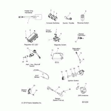 ELECTRICAL, SWITCHES, SENSORS and COMPONENTS - S20EHM8RS ALL OPTIONS (601229)