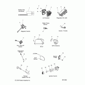 ELECTRICAL, SWITCHES, SENSORS and COMPONENTS - S20EKL8RS ALL OPTIONS (601282)