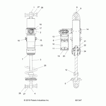SUSPENSION, SHOCK, IFS (7045299) - S20EKL8RS (601347)