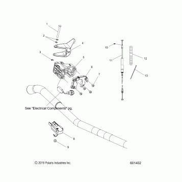 ENGINE, THROTTLE CONTROL ASM. - S20DCH6PS ALL OPTIONS (601402)