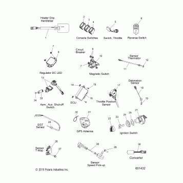 ELECTRICAL, SWITCHES, SENSORS and COMPONENTS - S20EFT8PS/EFN8PS ALL OPTIONS (601432)
