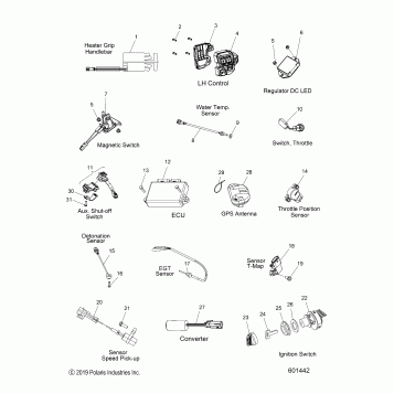 ELECTRICAL, SWITCHES, SENSORS and COMPONENTS - S20DDH8PS ALL OPTIONS (601442)
