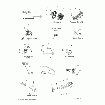 ELECTRICAL, SWITCHES, SENSORS and COMPONENTS - S20DDH8RS ALL OPTIONS (601444)