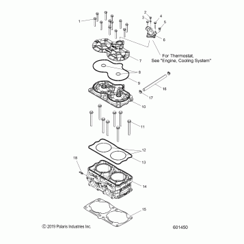ENGINE, CYLINDER - S20DDH8PS ALL OPTIONS (601450)