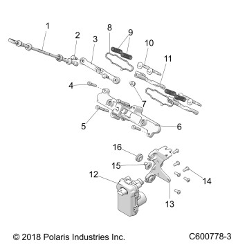 ENGINE, EXHAUST VALVE ASM. - S20EKL8RS ALL OPTIONS (600778-3)
