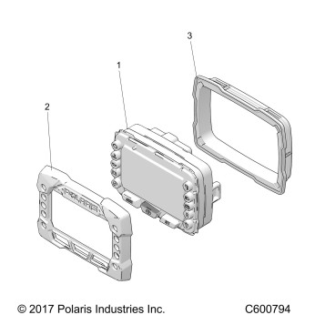 ELECTRICAL, MULTI FUNCTION GAUGE - S22TKP6RS ALL OPTIONS (C600794)