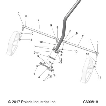 STEERING, LOWER - S22CED5TSL/TSU (C600818)