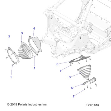 CHASSIS, TIE ROD BOOT ASM. - S23CED5TSL/TSU (C601133)