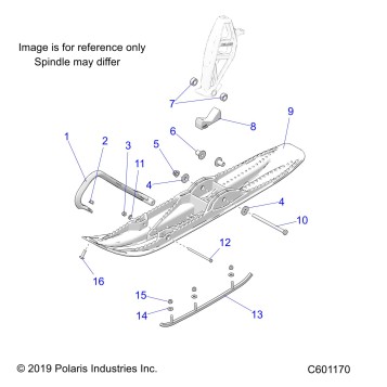 STEERING, SKI ASM. - S22EGE8RS/D8RS ALL OPTIONS (C601170)