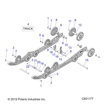 SUSPENSION, REAR - S21EEC6PS ALL OPTIONS (C601177)