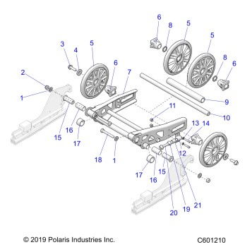 SUSPENSION EXTENSION - S20FJB8/FJE8/FJP8 ALL OPTIONS (C601210)