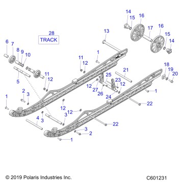 SUSPENSION, REAR, 2.6