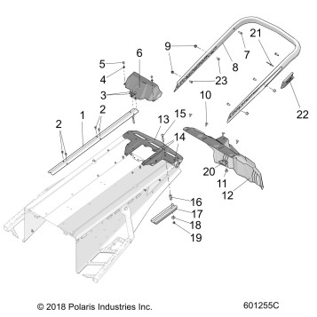 BODY, BUMPER, REAR, SNOWFLAP and TAILLIGHT COVER - S20EKP8PS ALL OPTIONS (600971C)