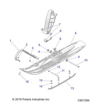 STEERING, SKI ASM. - S20EFS8PS ALL OPTIONS (C601294)