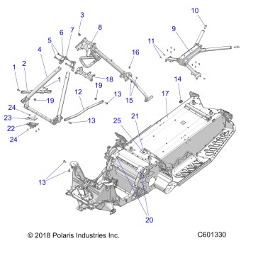 CHASSIS, CHASSIS ASM. and OVER STRUCTURE - S21DDH8RS ALL OPTIONS (C601330)