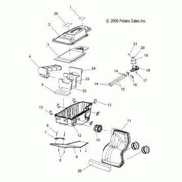 AIR INTAKE SYSTEM (FS) - S07PT7ES/PT7E (49SNOWAIRFSTOUR)