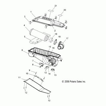 AIR INTAKE SYSTEM - S07PY7FS/FE (49SNOWAIRFSTSWTCH)