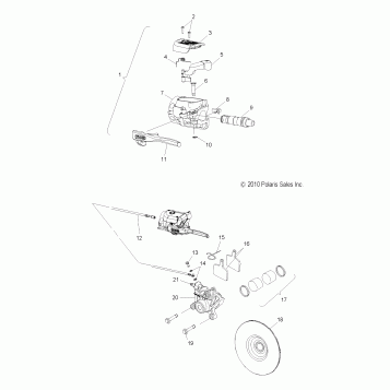BRAKES, BRAKE SYSTEM - S11BF6NS/BD6NS ALL OPTIONS (49SNOWBRAKE11RUSH)