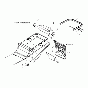 BUMPER/HITCH/FLAP - S07NT3AS/AE (49SNOWBUMPER340TOUR)