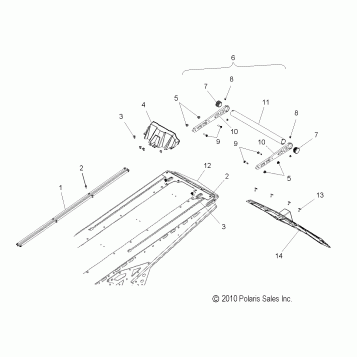BODY, BUMPER, REAR, SNOWFLAP and TAILLIGHT COVER - S16CK6/CM6 ALL OPTIONS (49SNOWBUMPERRR11800PRMK)