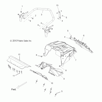 BODY, BUMPER, REAR and CLOSEOFF - S11BP6/BE6 ALL OPTIONS (49SNOWBUMPERRR11RUSH)