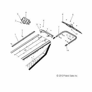 BODY, BUMPER, REAR, SNOWFLAP and TAILLIGHT COVER - S16CP8 ALL OPTIONS (49SNOWBUMPERRR13INDY)
