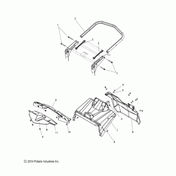 BODY, BUMPER, REAR and CLOSEOFF - S16DF8 ALL OPTIONS (49SNOWBUMPERRR15PROS)