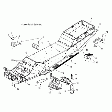 CHASSIS - S07NT3AS/AE (49SNOWCHASSIS340TOUR)