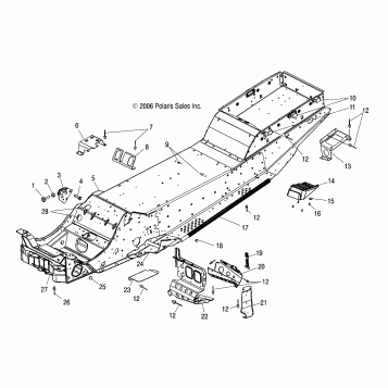 CHASSIS - S07NT5BS/BSA/BE/BEA (49SNOWCHASSISTRAILTRG)
