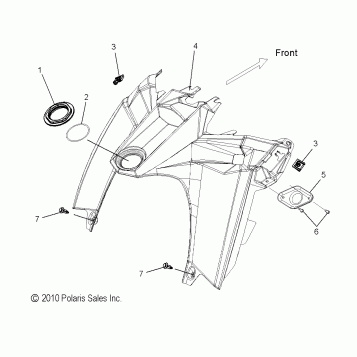 BODY, CONSOLE - S16CP8 ALL OPTIONS (49SNOWCONSOLE11800RMK)