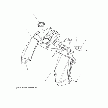 BODY, CONSOLE - S16DS6 ALL OPTIONS (49SNOWCONSOLE15PROS)