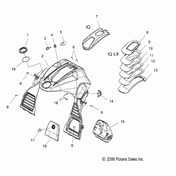 CONSOLE - S07PP6HS/HSA/HSB/PD6HS/HE (49SNOWCONSOLECLEAN)