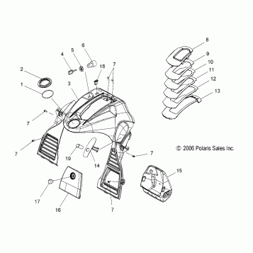 CONSOLE - S07PY7FS/FE (49SNOWCONSOLEFSTCRSR)