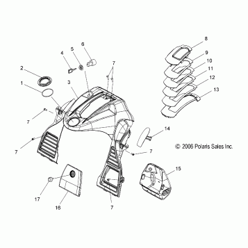 CONSOLE - S07PS7FS/FE (49SNOWCONSOLEFSTSWTCH)