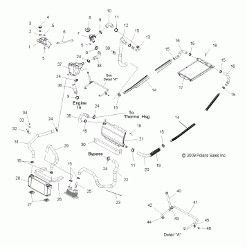 ENGINE, COOLING SYSTEM - S11PP7FSL (49SNOWCOOLING10TRBODRGN)
