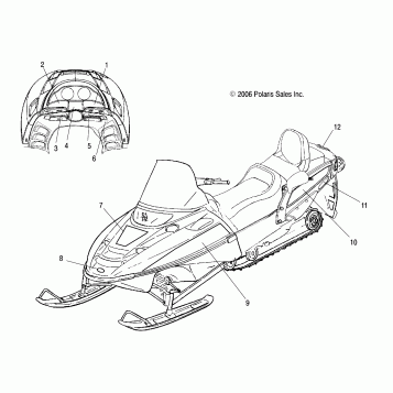 DECALS - S07NT3AS/AE (49SNOWDECAL340TOUR)