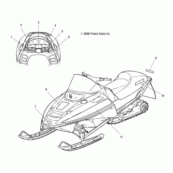 DECALS - S07ND3AS (49SNOWDECAL550)