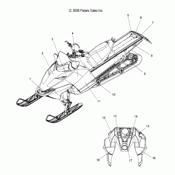 DECALS - S07PK6FS/FE/PM6FS/PM6FSA (49SNOWDECAL600RMK)